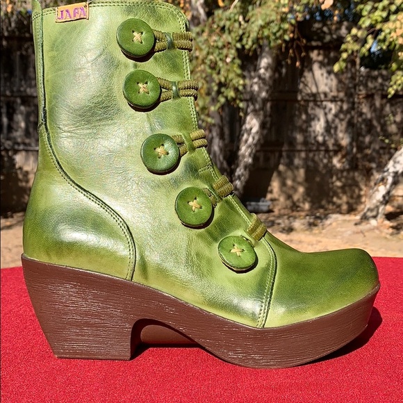 Jafa Shoes - Jafa 671 Kiwi Button Boots Size (37) EUR
